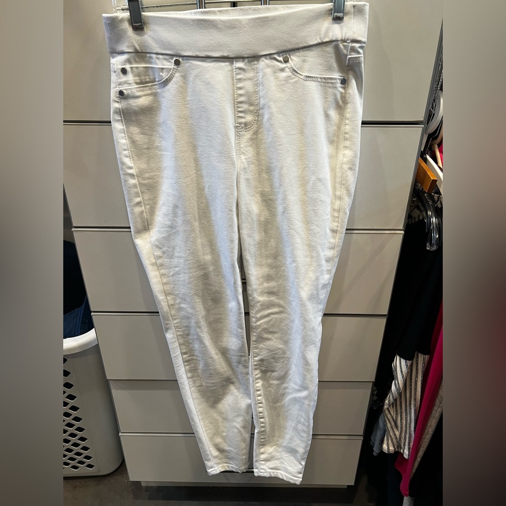 Liverpool Jeans size 4 Ankle Legging Jegging skinny jeans WHITE